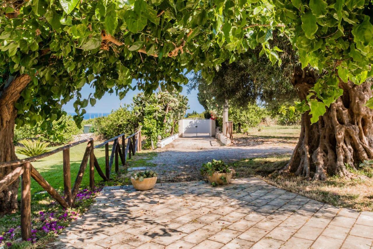 הוילה אבולה Authentic Sicilian Charm, Pool, Sea View, Wi-Fi & Parking מראה חיצוני תמונה